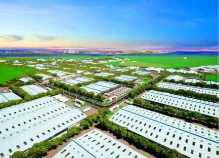 Artist's impression of the Dongo Kundu Special Economic Zone near Mombasa